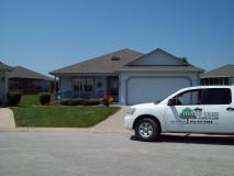 Service vehicle for Shade Tree Lawn & Landscape